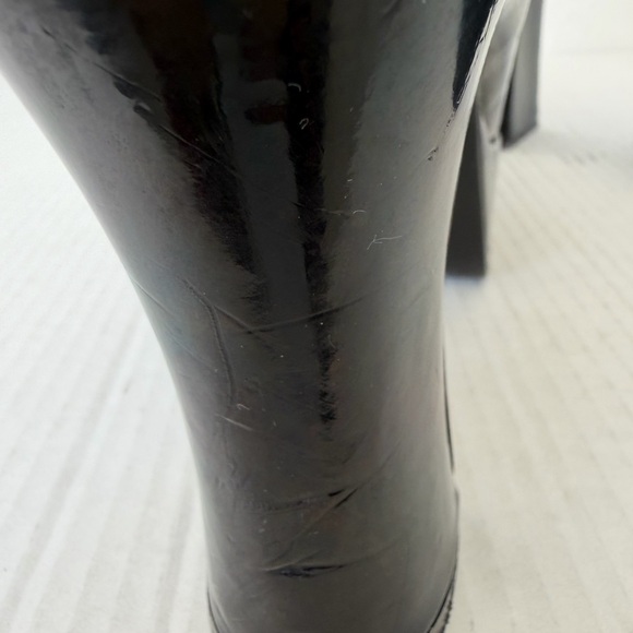 Pleaser Black Patent Mary Jane Platform Heels Size 8.5 - Picture 6 of 16